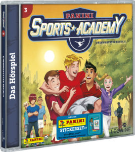 Panini Sports Academy Fussball CD 3 Audioprodukt Hoerspiel 4061229138727 3D.300dpi