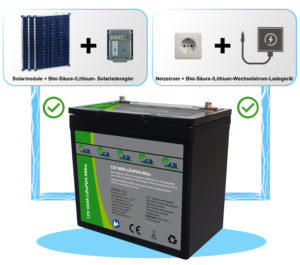 ZX 3245 10 tka Koebele Akkutechnik LiFePO4 Akku 12V 50Ah 640Wh