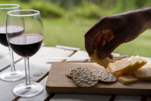 eating cheese and crackers outside 2025 02 10 00 19 52 utc